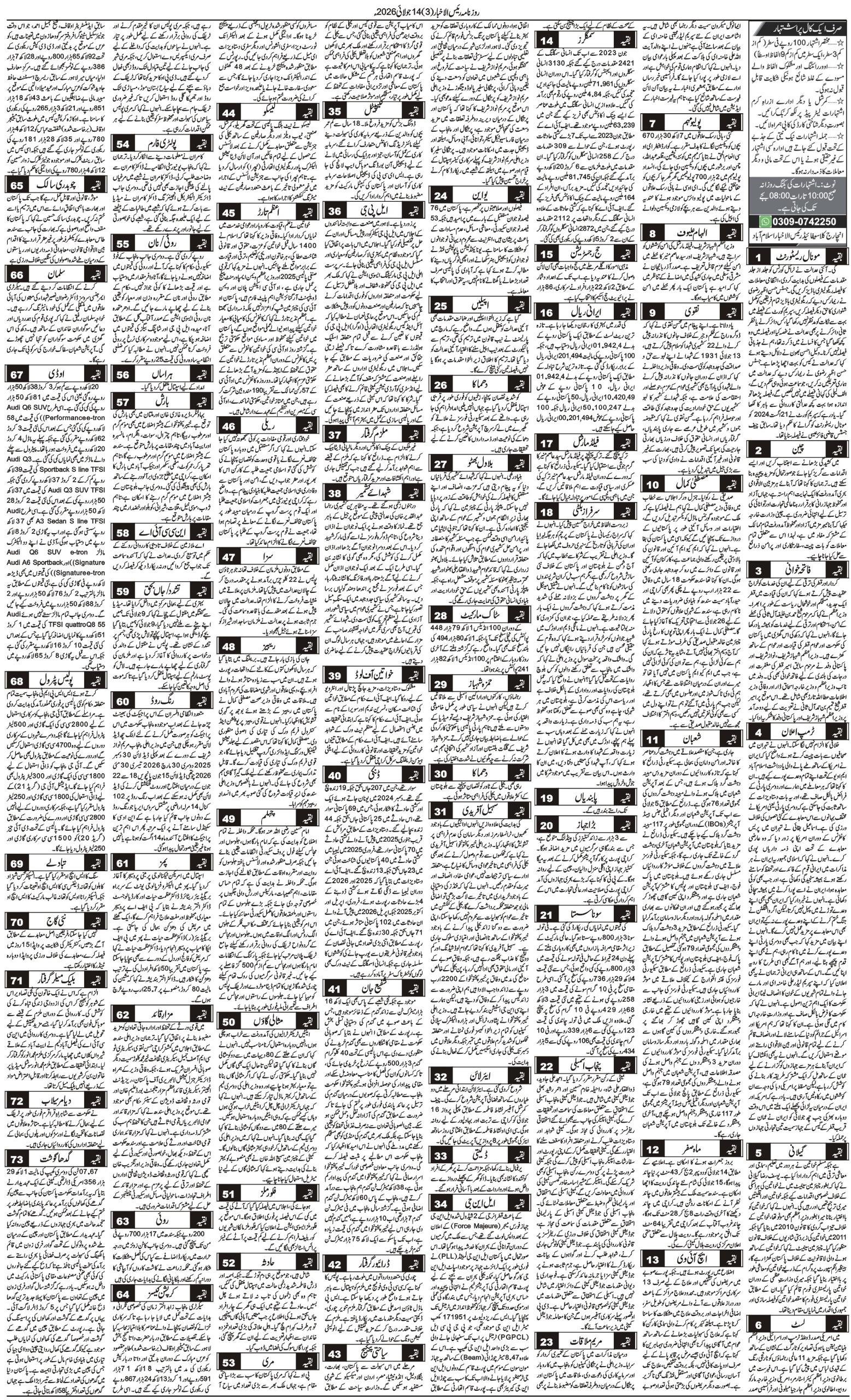 Islamabad Newspaper