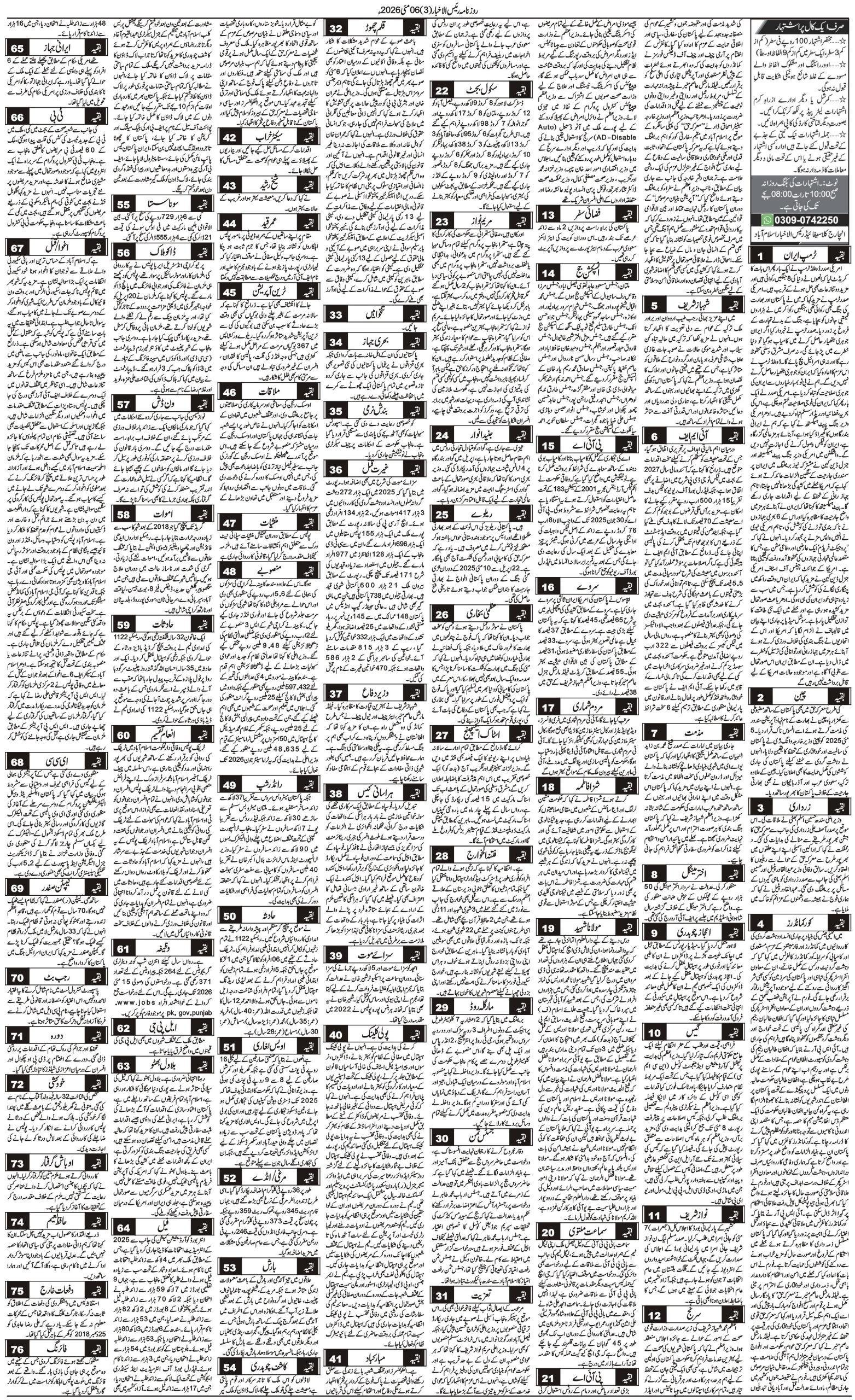 Islamabad Newspaper