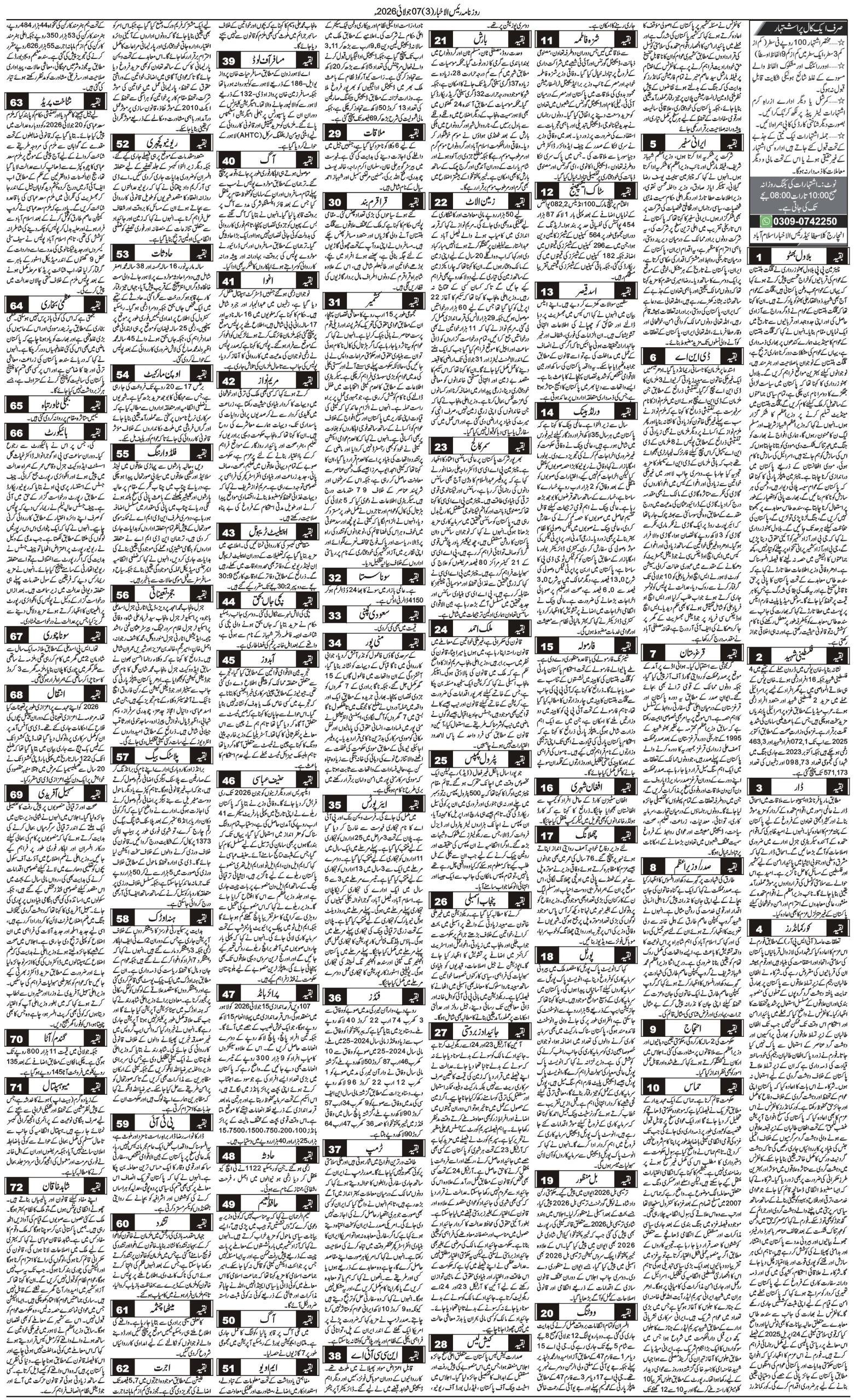 Islamabad Newspaper