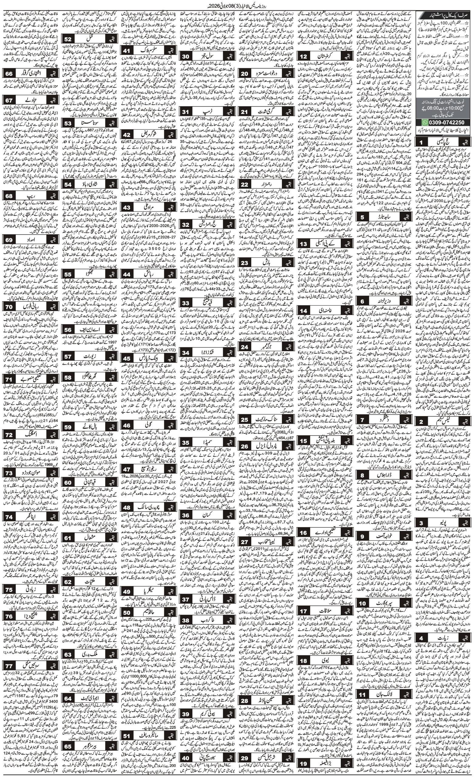 Islamabad Newspaper