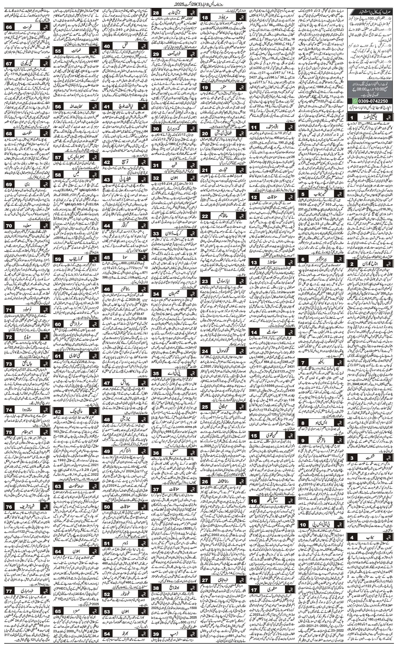 Islamabad Newspaper