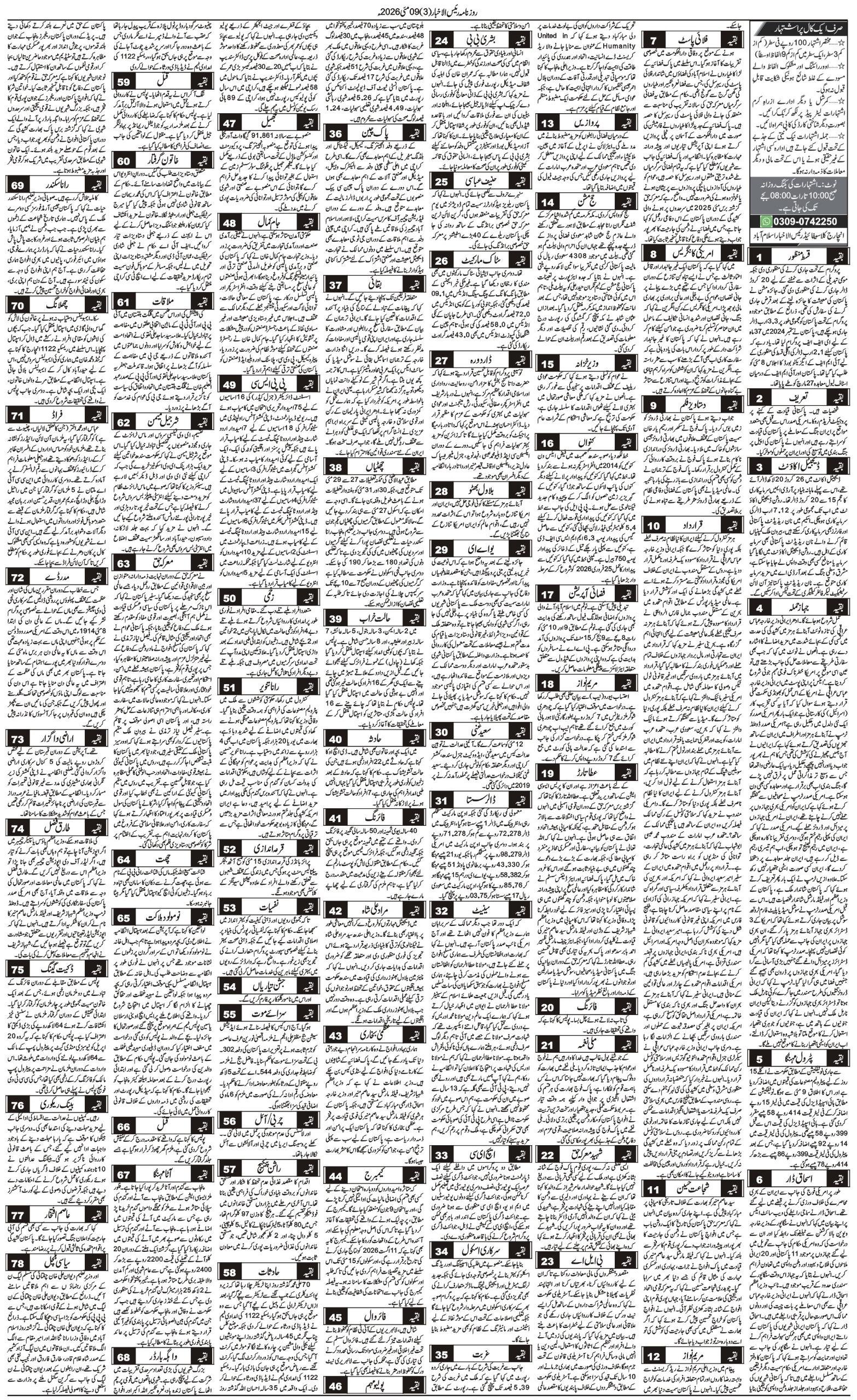 Islamabad Newspaper