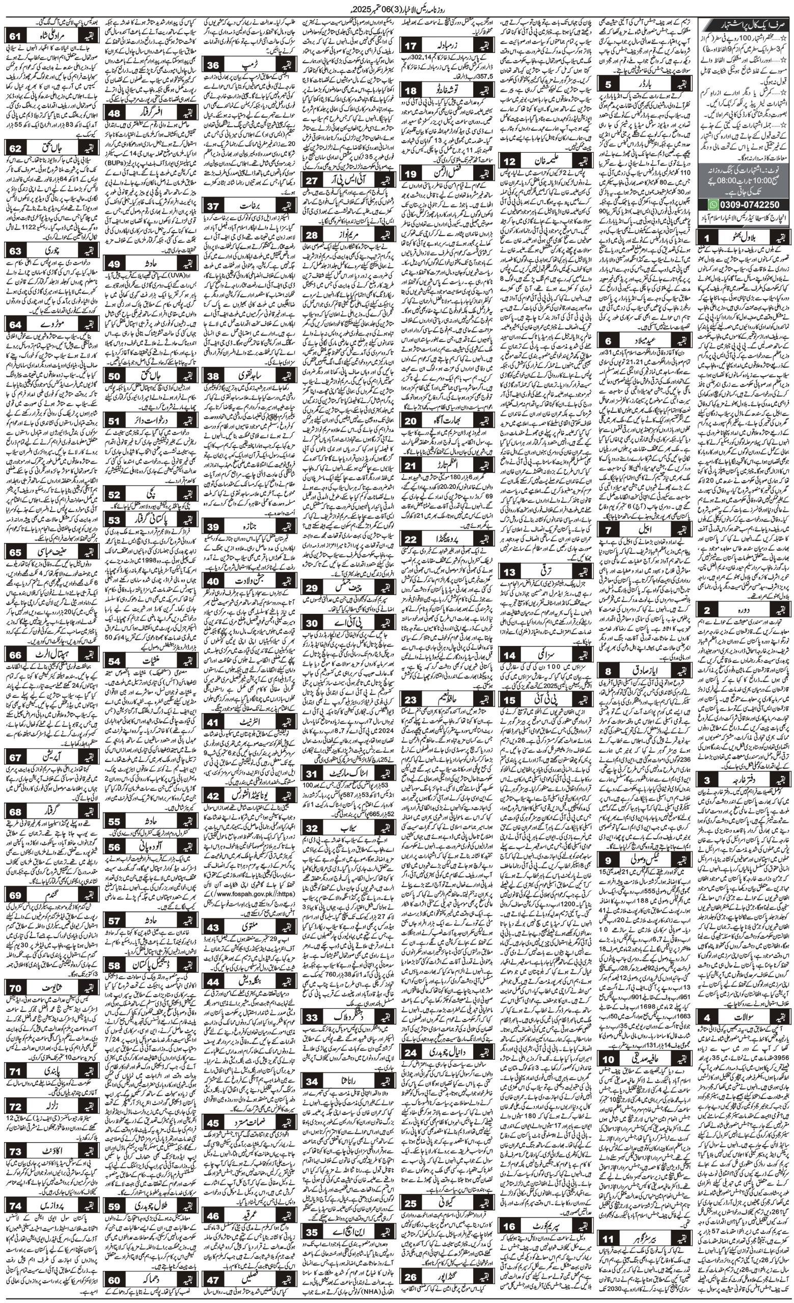 Islamabad Newspaper