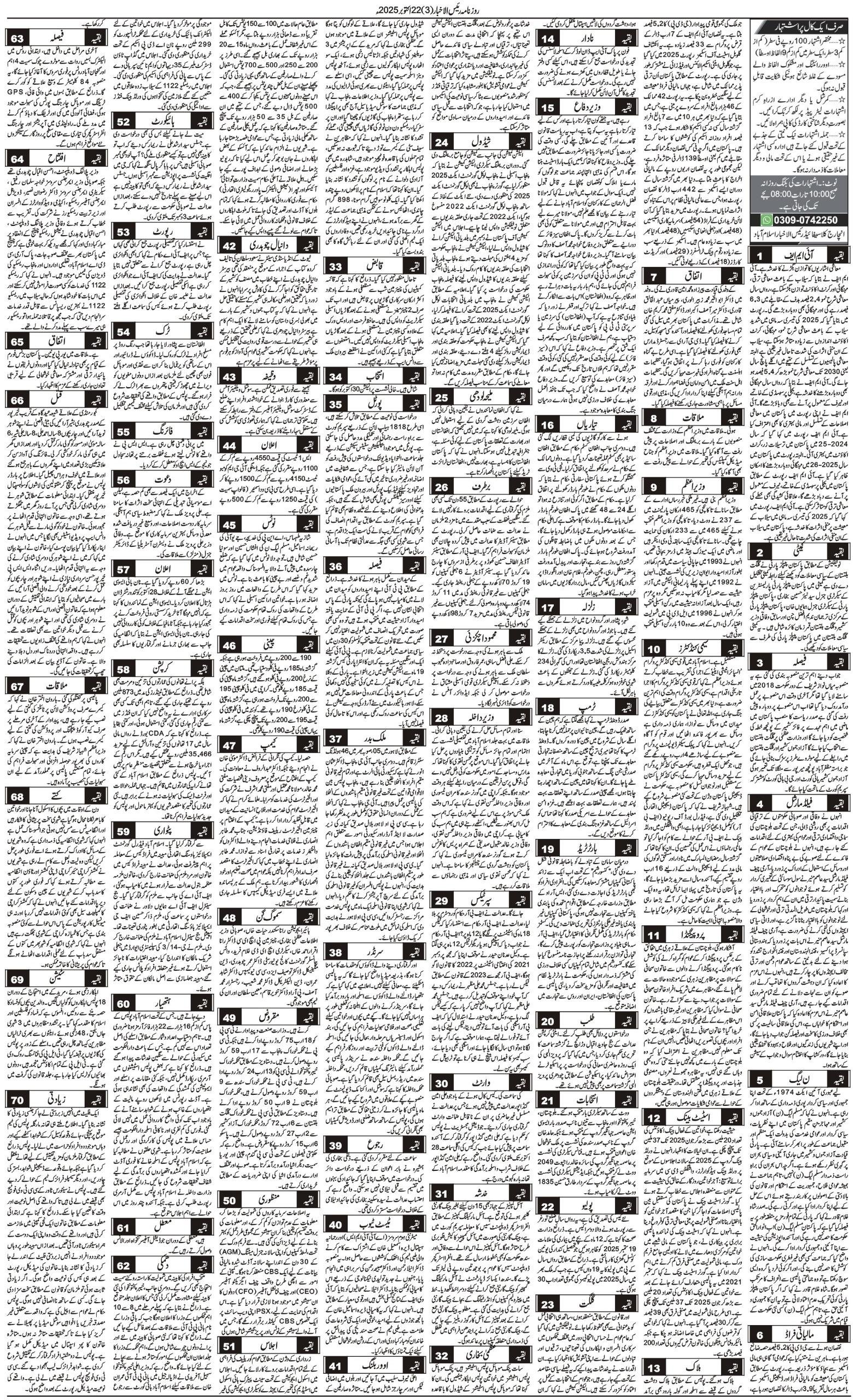 Islamabad Newspaper